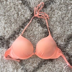 Victoria’s Secret Peach Halter Bikini Top
